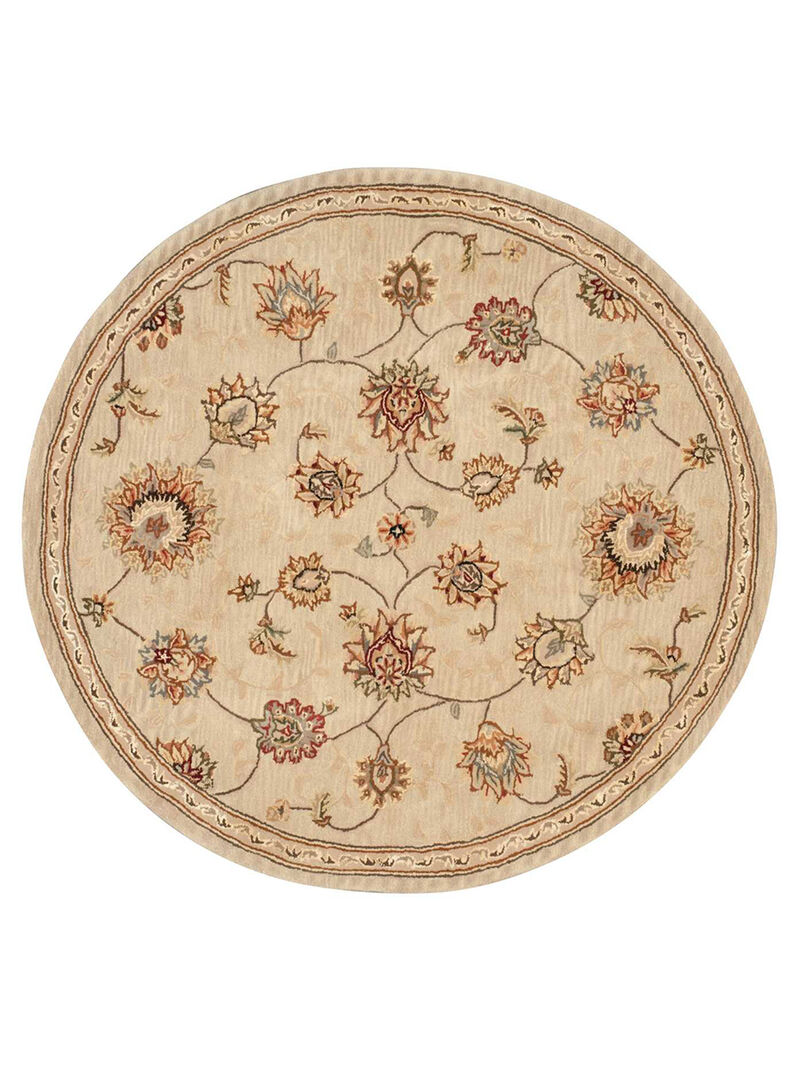 Nourison 2000 2360 Beige 4' x Round Rug