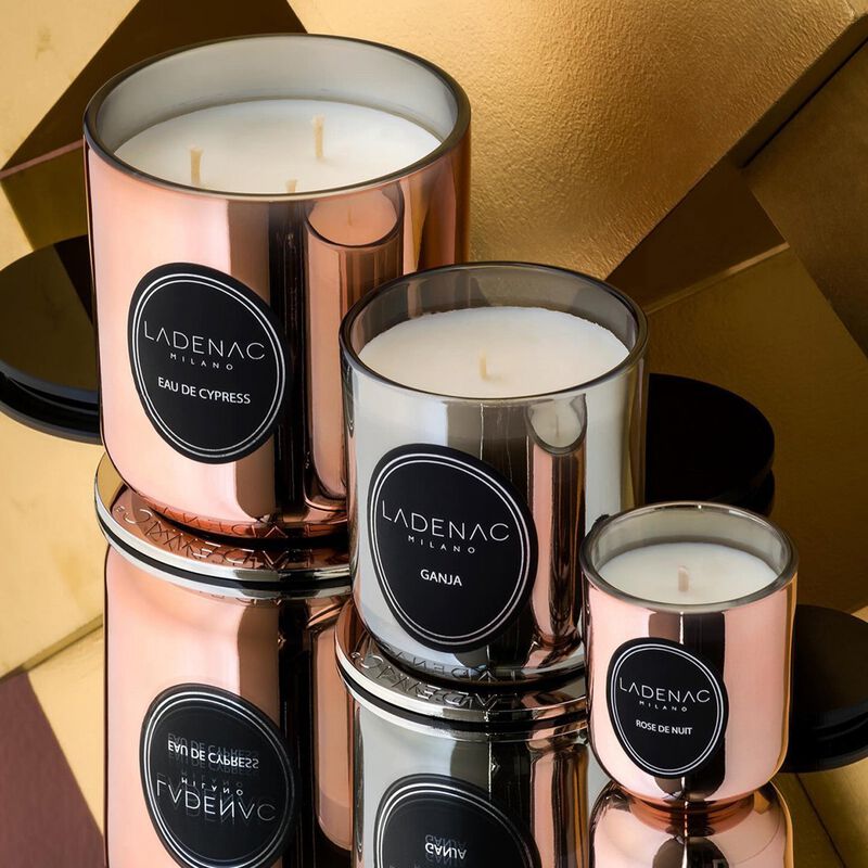 Candle in Jar URBAN SENSES 1.1 lb Holographic Caviar Lime 4.13 x 4.72 x 9.84 in image number 2