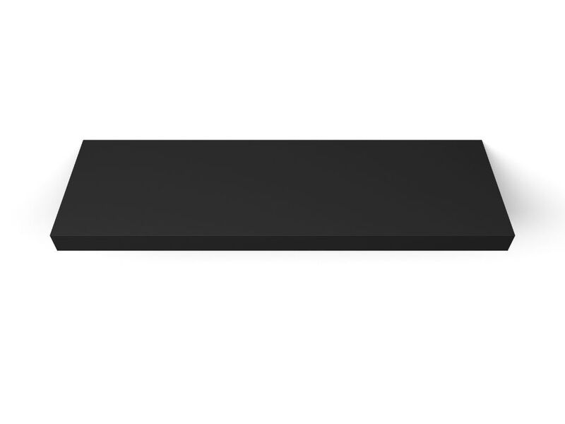 Black Painted Floating Shelf image number 4