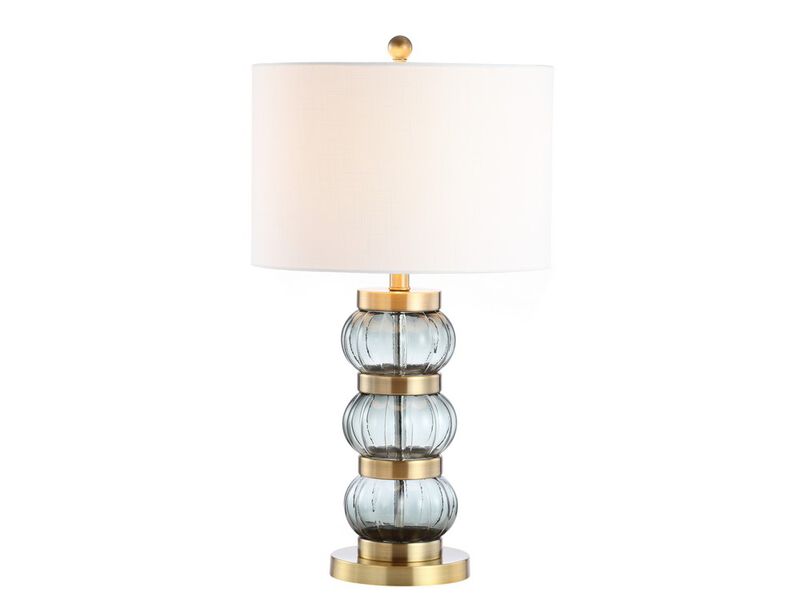 Linna Glass/Metal Table Lamp