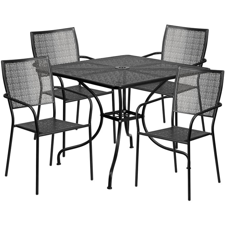 35.5SQ Coral Patio Table Set