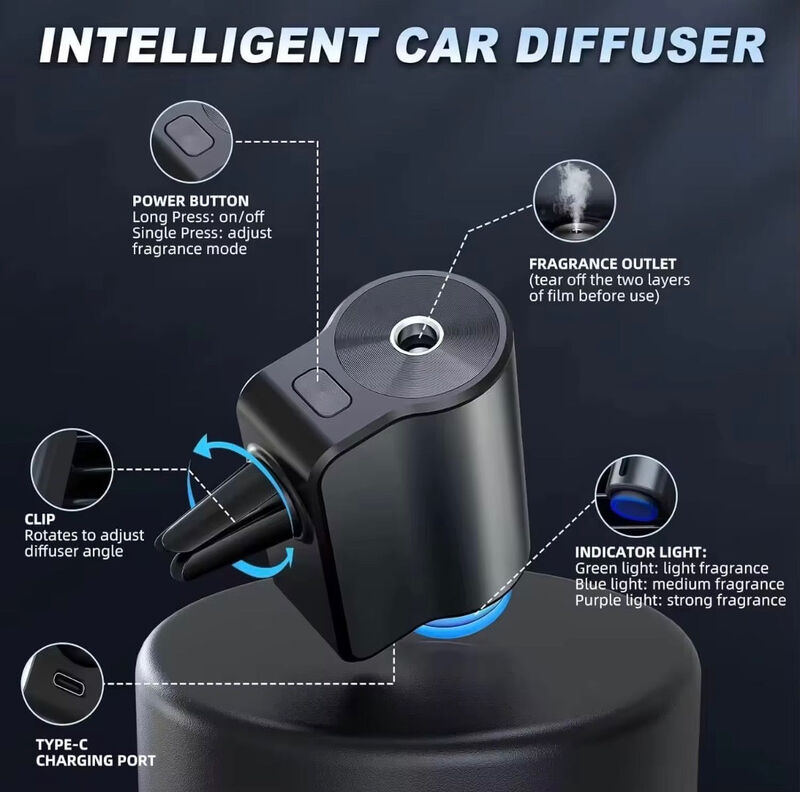 Smart Car Waterless Cold-Air Scent Diffuser image number 3