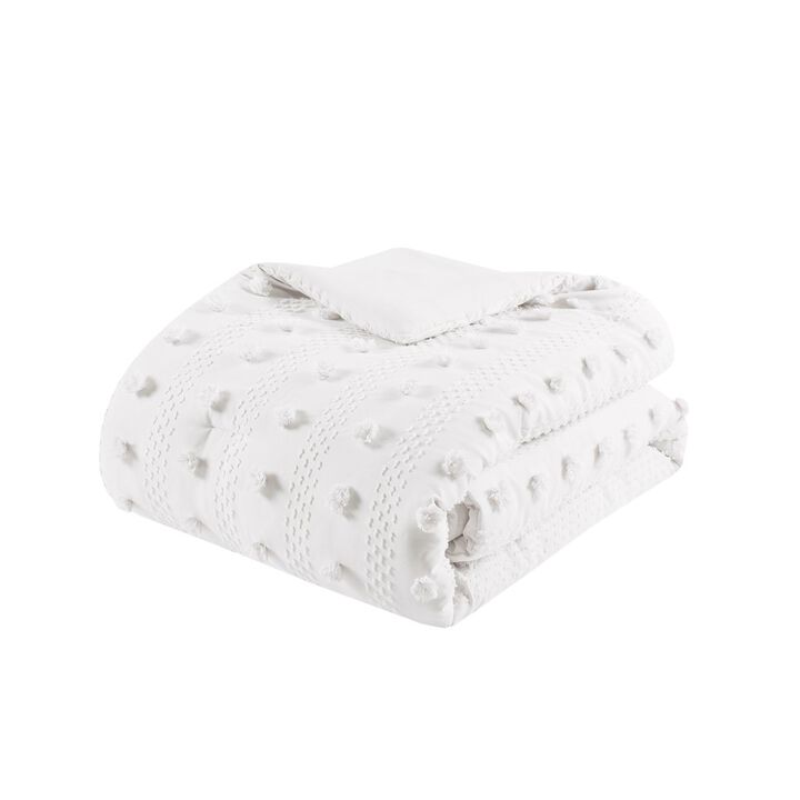 Gracie Mills Carmen Elegant Clip Jacquard Comforter Set