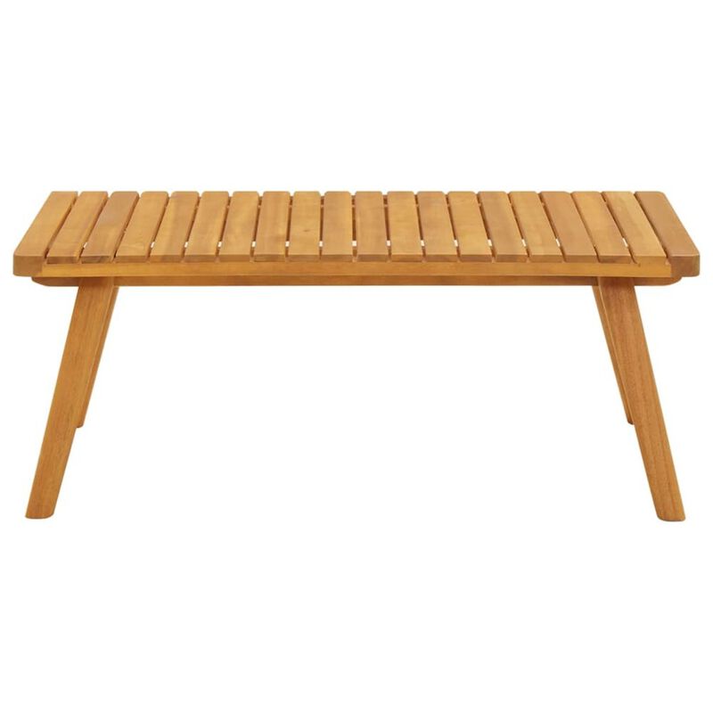 Garden Coffee Table Golden brown Solid acacia wood
