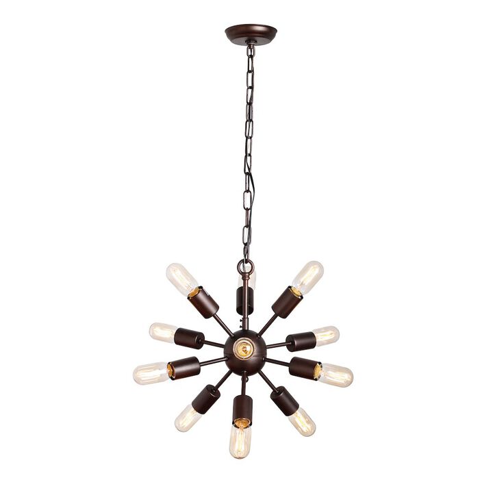 Clara Iron Orb Pendant