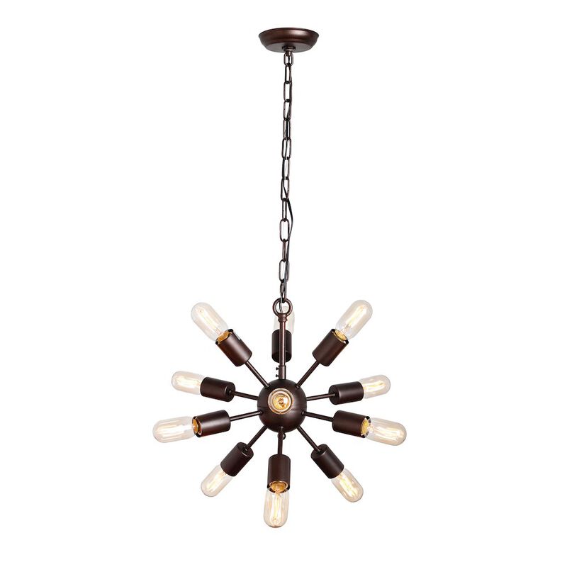 Clara Iron Orb Pendant