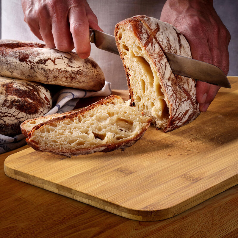 MegaChef Kitchen Food Storage and Organization 4 Piece Canister Set in White