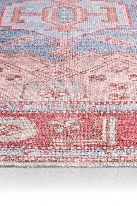 Boheme Fiddler Coral Cloud 4' x 6' Rug