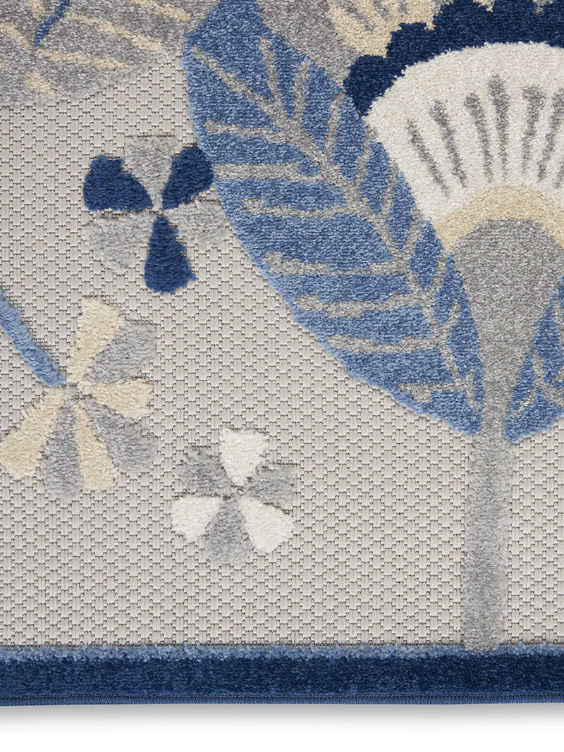 Aloha ALH25 Blue/Gray 6' x 9' Rug