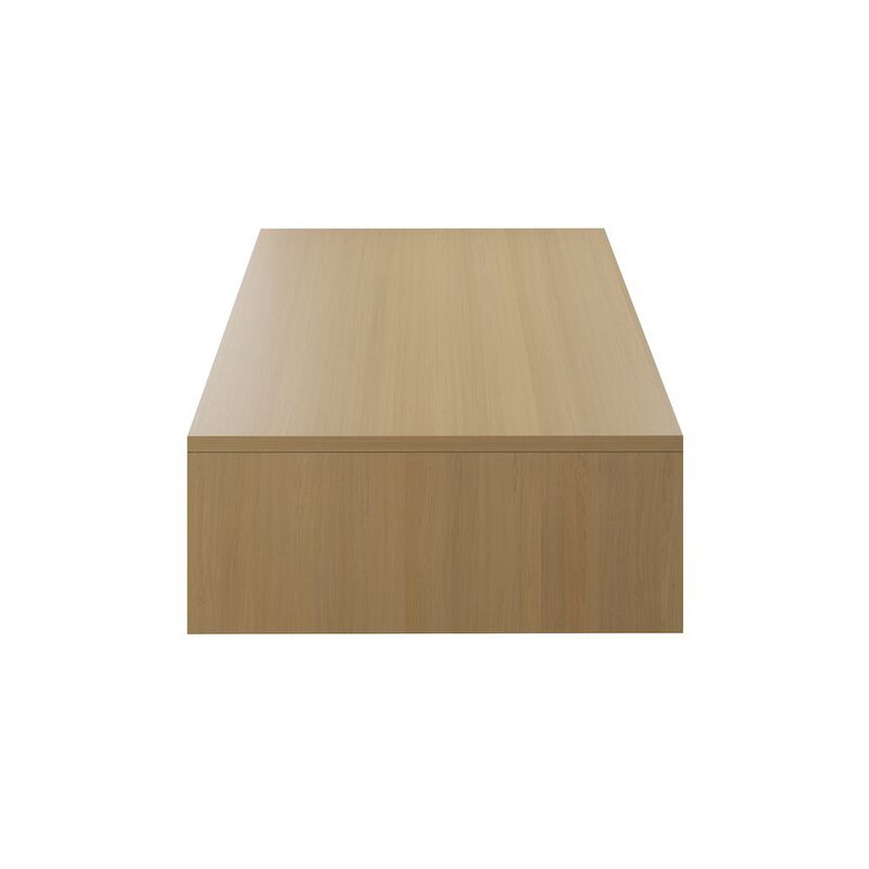 Avancer 36" Wall-Mounted Bathroom Vanity Cabinet without Top in Natural Oak image number 4