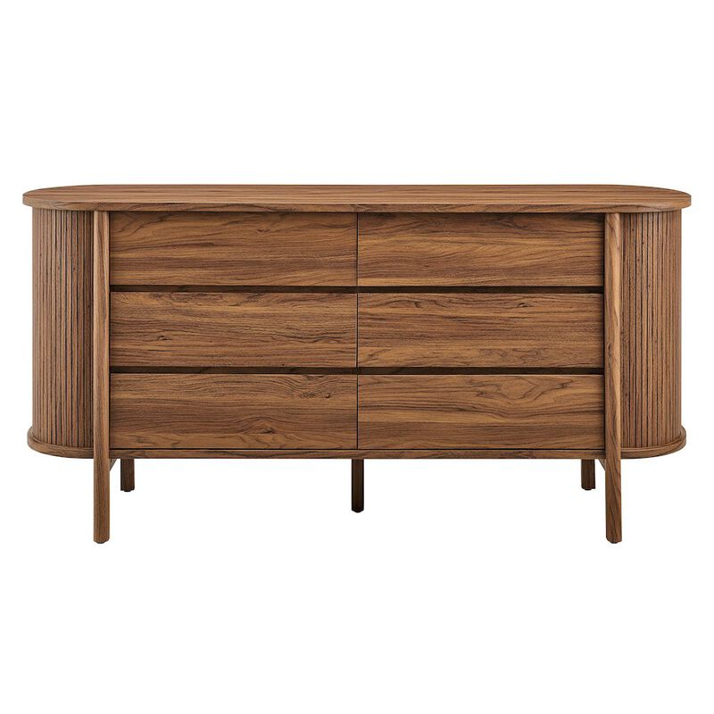 Cadence 6-Drawer Curved Dresser image number 5