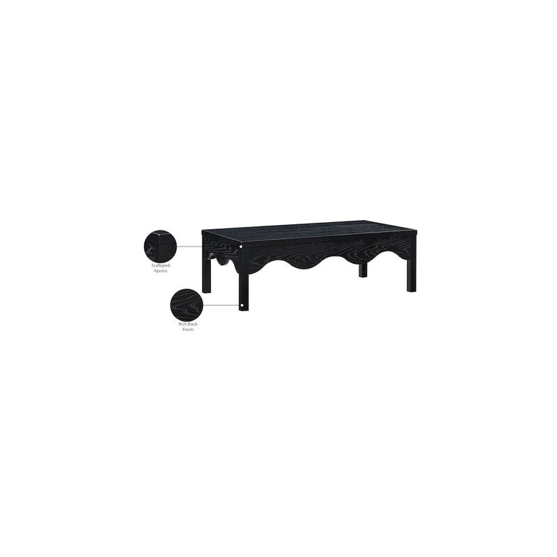 Meridian Furniture Fiora Black Coffee Table