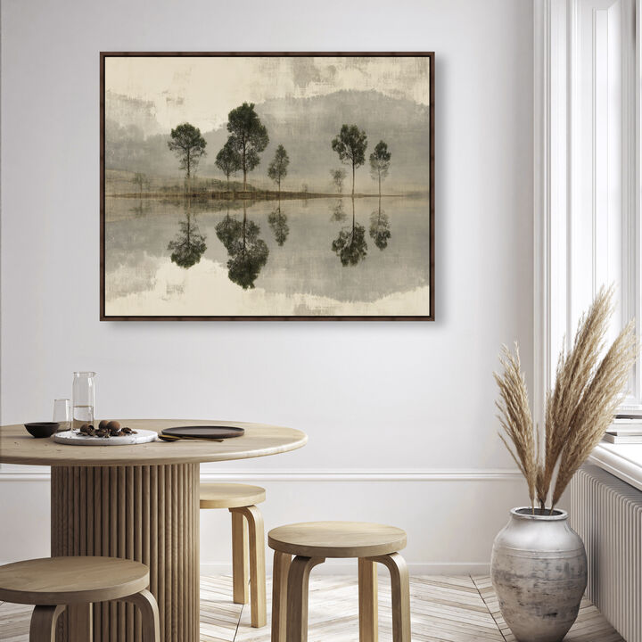 River Glass II Floral and Botanical Canvas Print by Oliver Gal