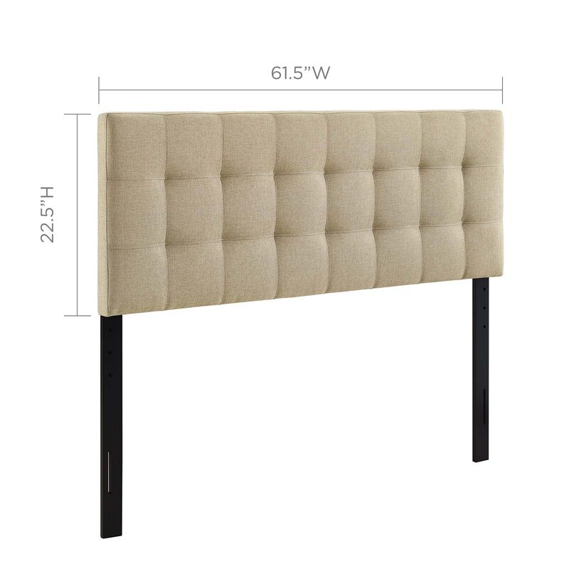 Modway - Lily Queen Upholstered Fabric Headboard image number 2