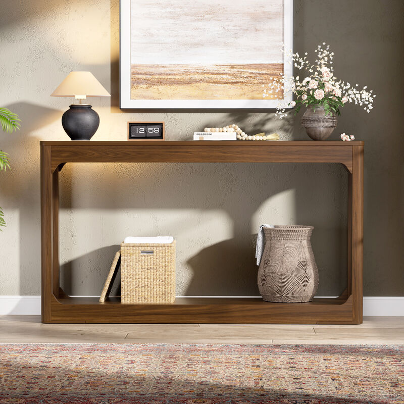 Nulvud wood console table image number 5