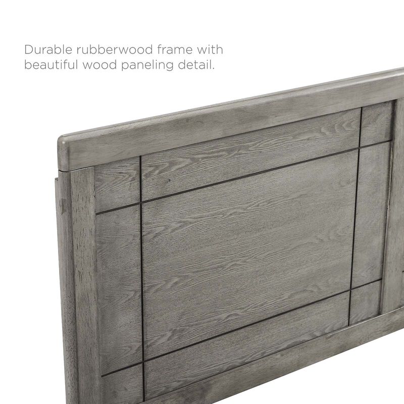 Modway - Marlee King Wood Platform Bed with Angular Frame image number 7