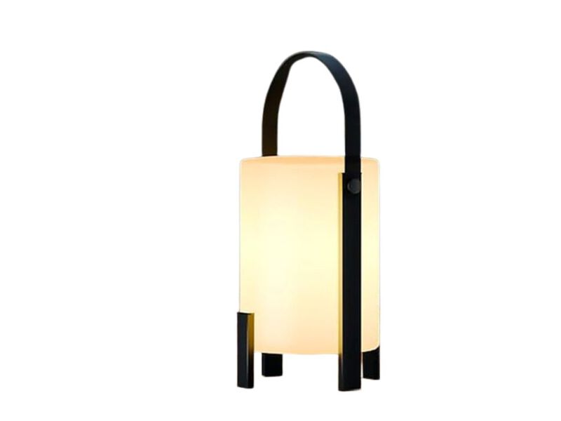 Rechargeable Cordless LED Metal Shower Lamp For Bathroom Patio Outdoor image number 0