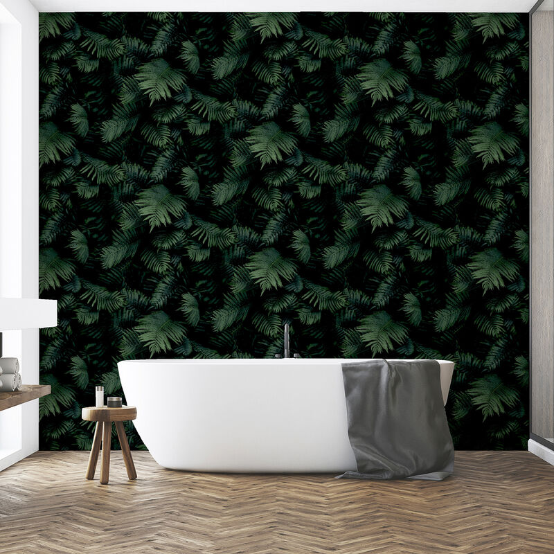 Winona Green Ferns Wallpaper image number 5