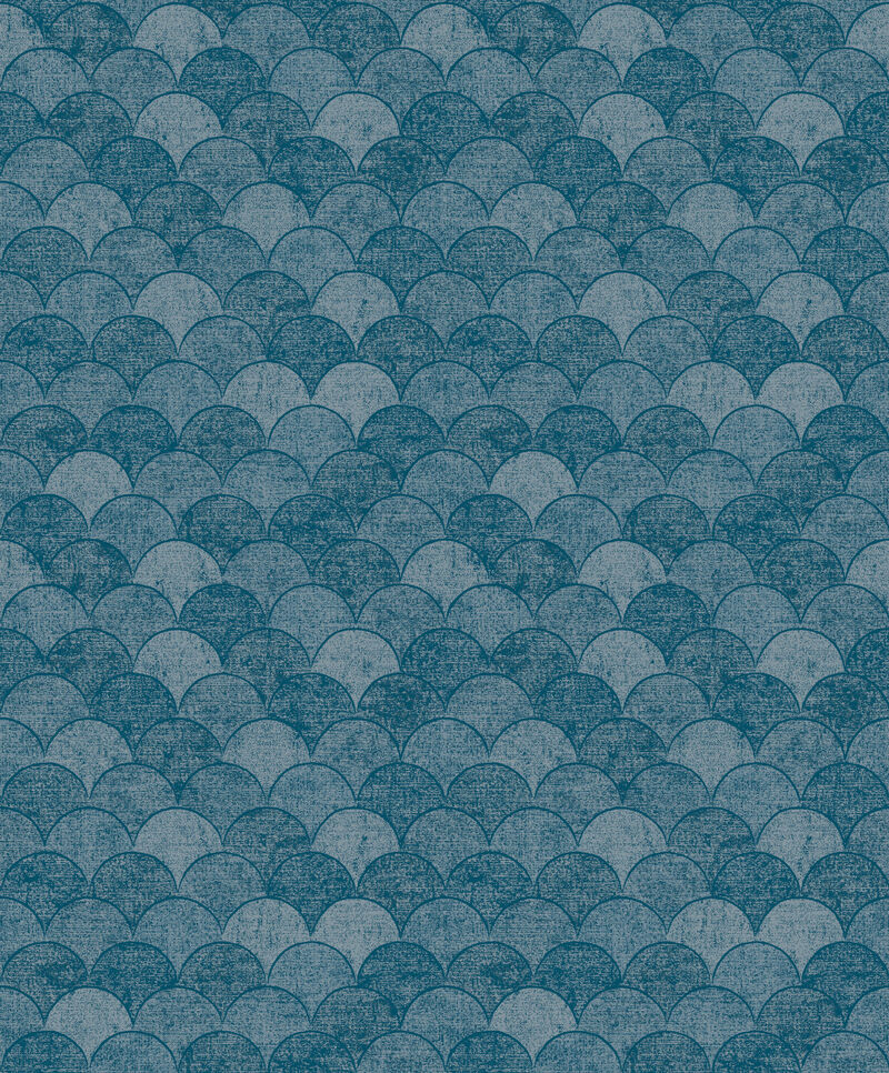 Mermaid Scales Blue Wallpaper image number 0