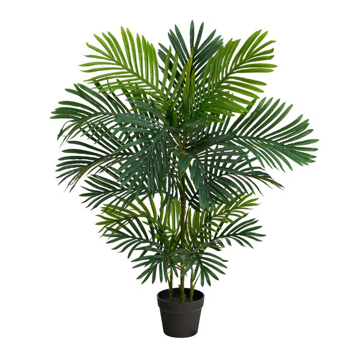 Nearly Natural 40-in Areca Artificial Palm Tree UV Resistant (Indoor/Outdoor)