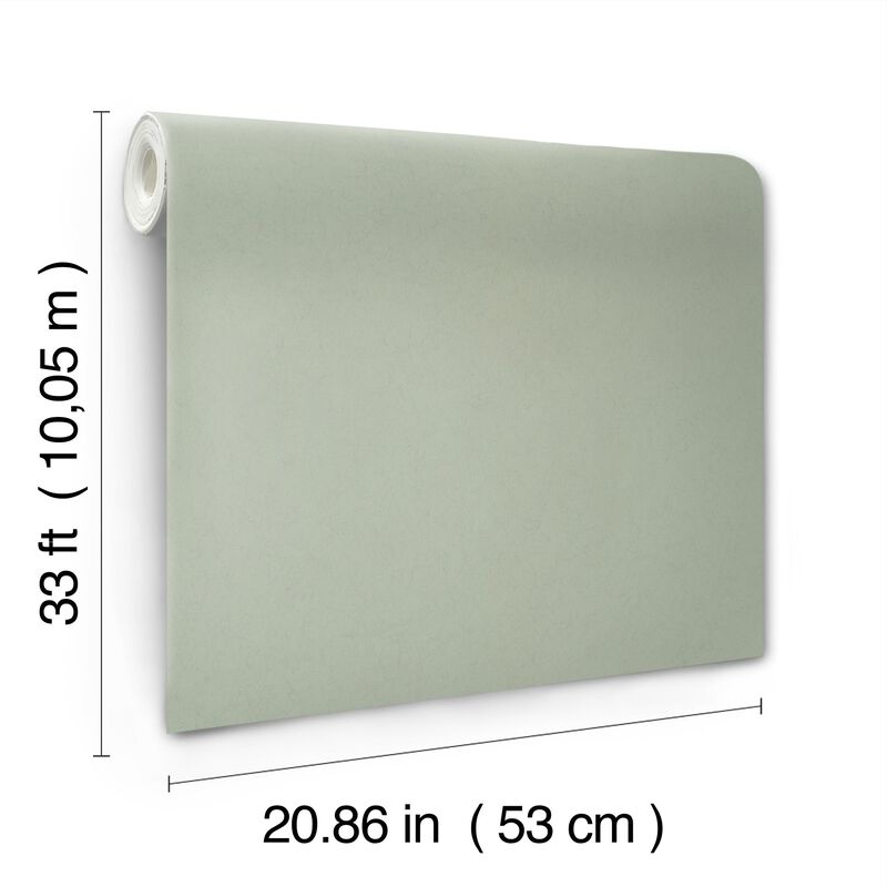 Parget V&Atilde;&yen;r Light Green Textured Wallpaper (Double Roll) image number 3