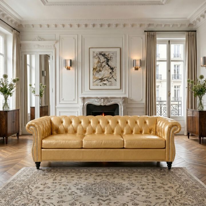 Nesp Chesterfield 3 Seater Sofa