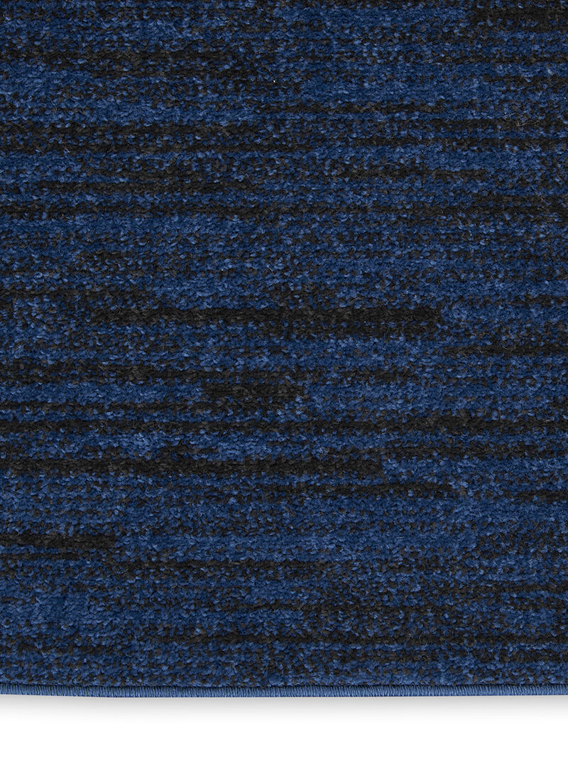 Nourison Essentials NRE01 Midnight Blue 7' x Square Rug image number 4
