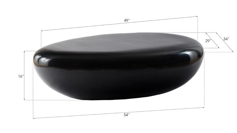 River Stone Large Coffee Table