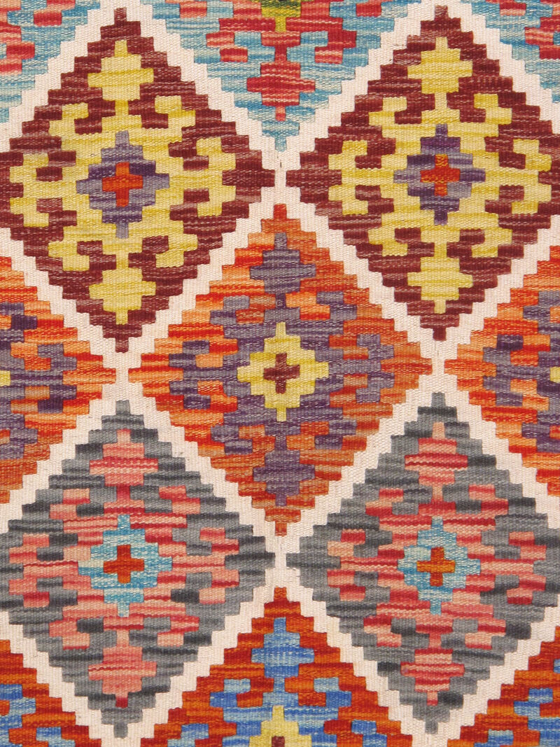 Pasargad Home Kilim Flatweave Wool Area Rug- 3' 5'' X 6' 6'' image number 1