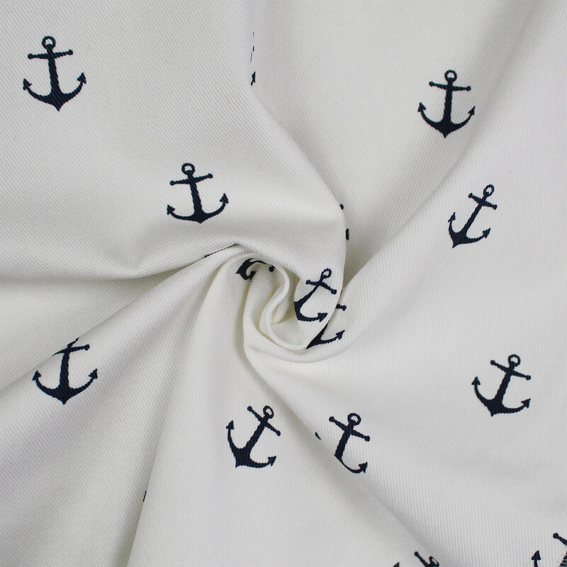 6ix Tailors Fine Linens Anchors Away Navy Decorative Throw Pillows image number 3
