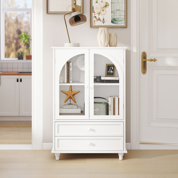 Zukken Farmhouse Storage Cabinet