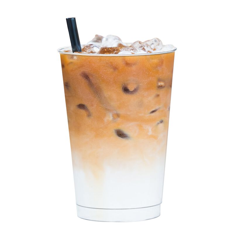 12 oz. Clear White Plastic Party Cups (240 Cups) image number 2