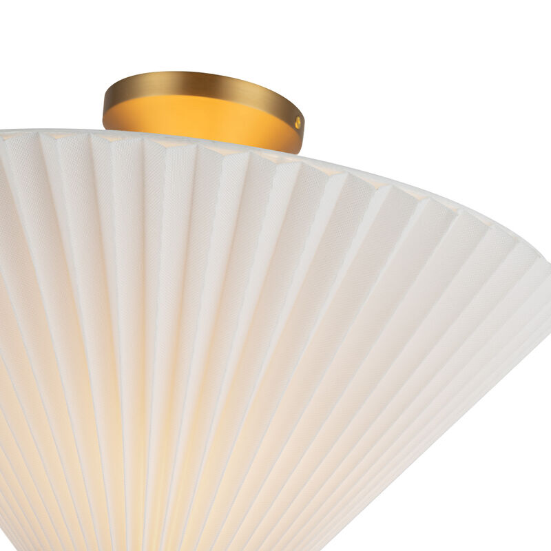 Bridgette 16 in Socket Semi Flush Mount image number 3