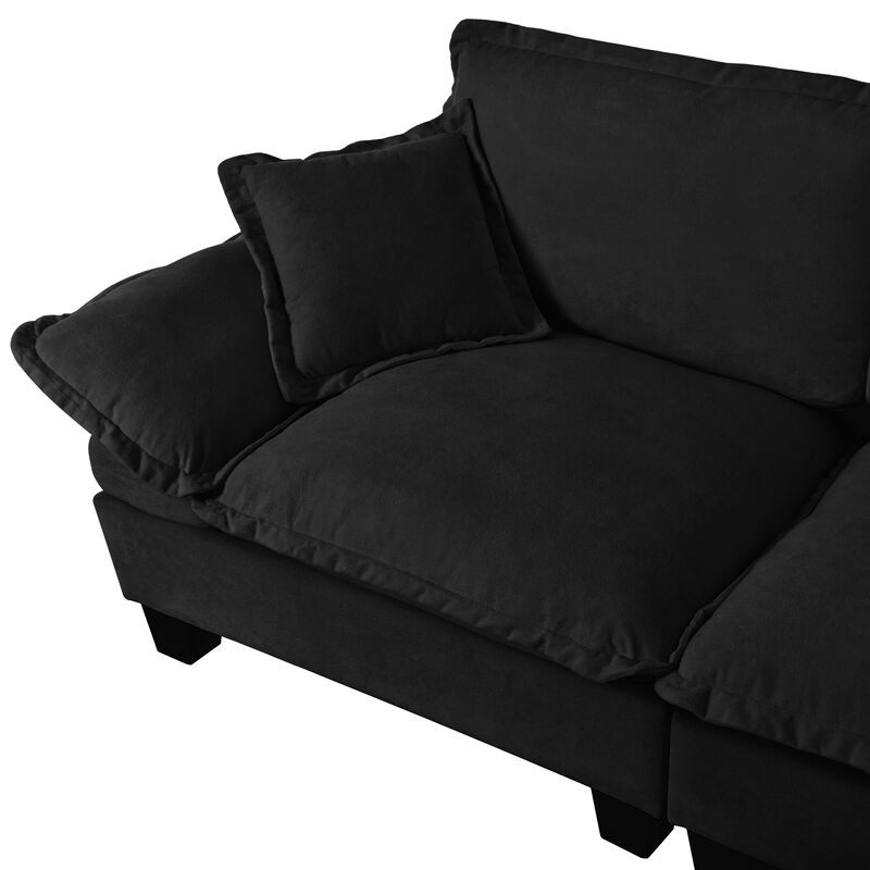 Spisla Chenille Sailboat Loveseat image number 8
