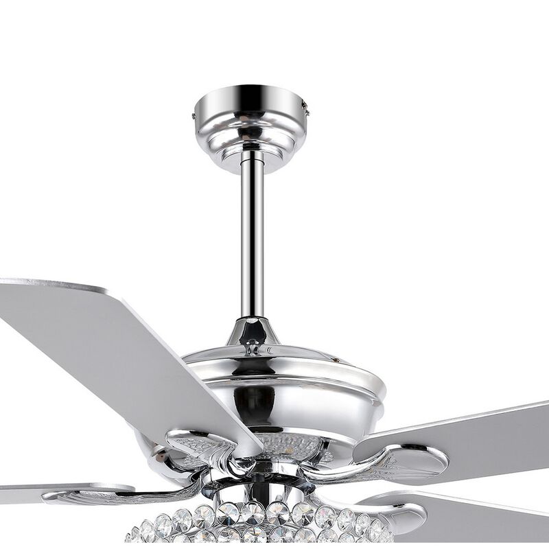 Cammy 3-Light Traditional Transitional Iron LED CEILING FAN