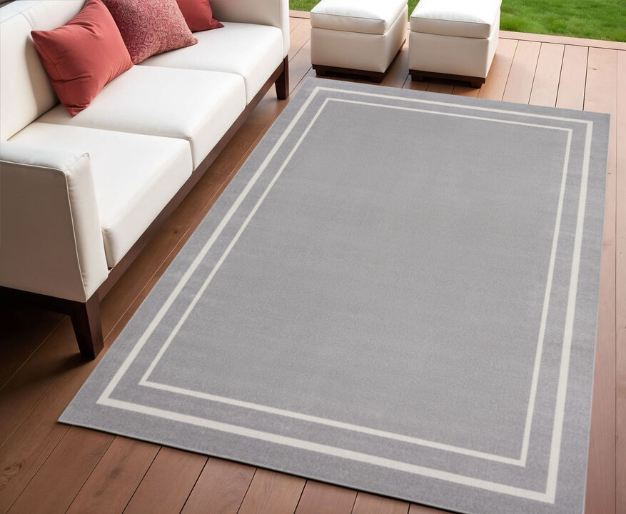 HomeRoots Indoor Outdoor Area Rug