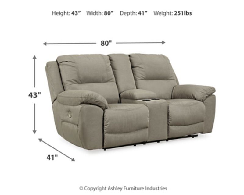 Next-Gen Gaucho PWR Recline Loveseat W/Console