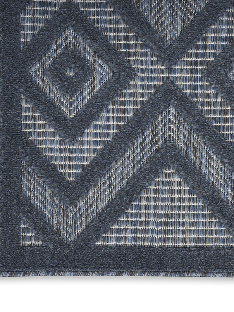 Versatile NRV01 Navy/Blue 4' x 6' Rug