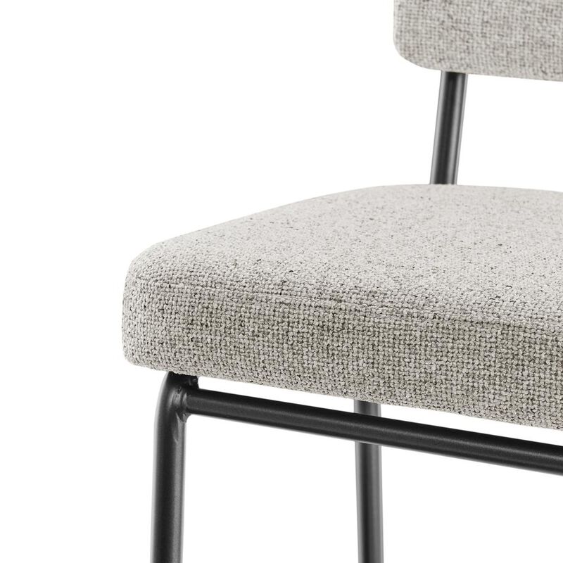 New Pacific Direct Zander Fabric Counter Stool, (Set of 4)