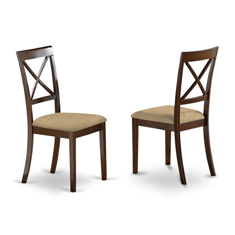 East West Furniture 3 PC Kitchen Table set-Table and 2 Kitchen Chairs