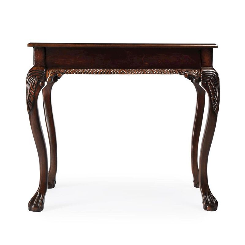 Starlight Canyon Home Vintage Vanity Desk, Solid Wood Writing Desk with Cherry Veneer Finish image number 4