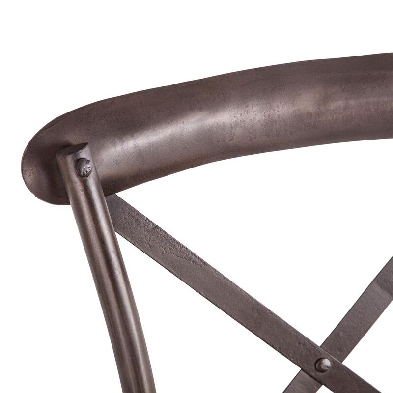 World Interiors Anderson Iron Dining Chair image number 2