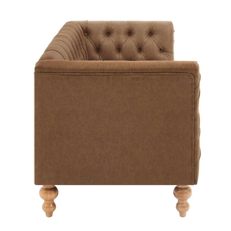 Kelhak 3 Seat PU Sofa image number 5