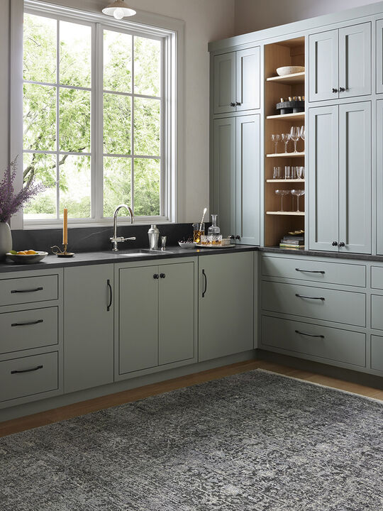 Sonnet SNN07 Charcoal/Mist 3'7" x 5'7" Rug