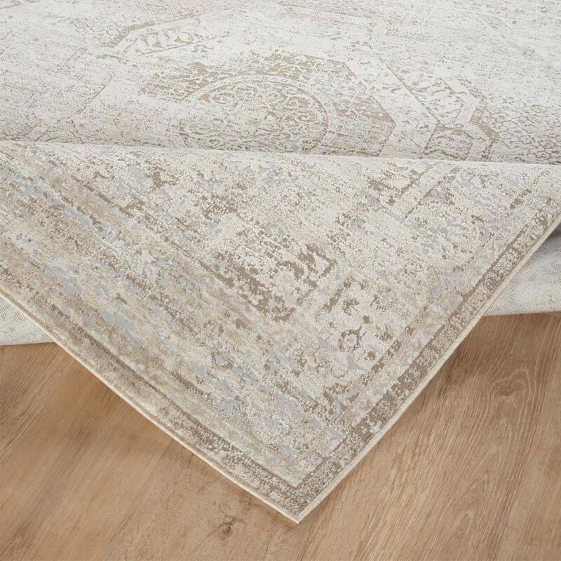 Pasargad Home Turkish Mamluk Cream Area Rug image number 3