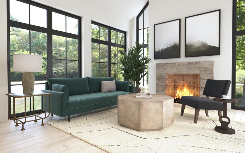 Commerce & Market Round Side Table