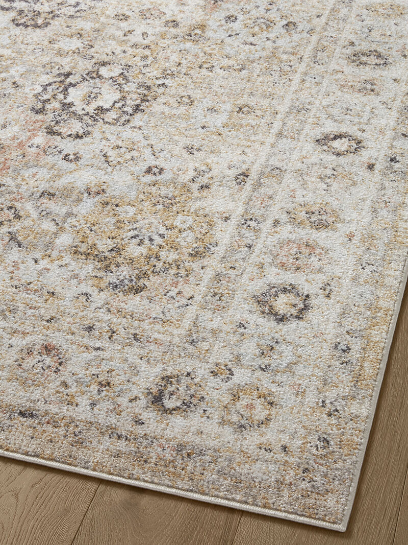 Monroe MON02 Beige/Multi 18" x 18" Sample Rug