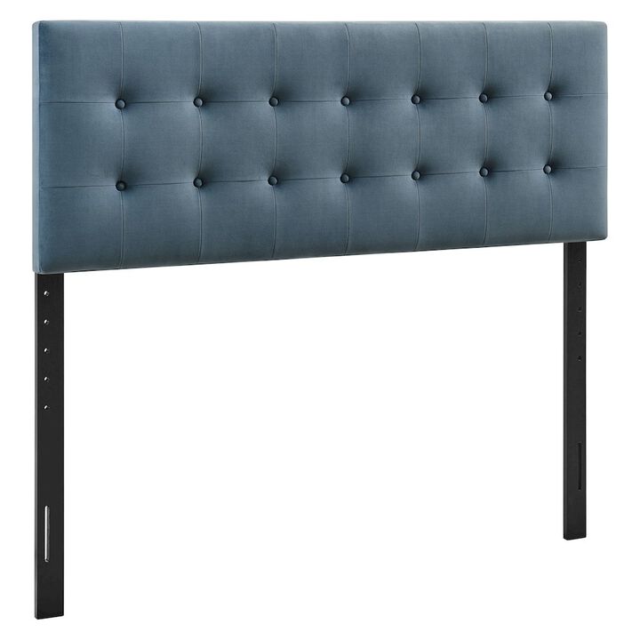 Emily Stain-Resistant Performance Velvet Full Size Headboard