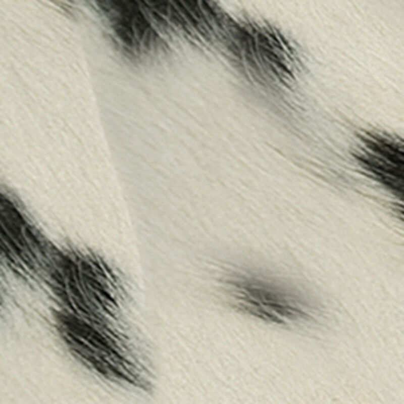 Set of 2 Cowhide Throw Pillow Covers for Sofa, Couch, or Living Room Decor