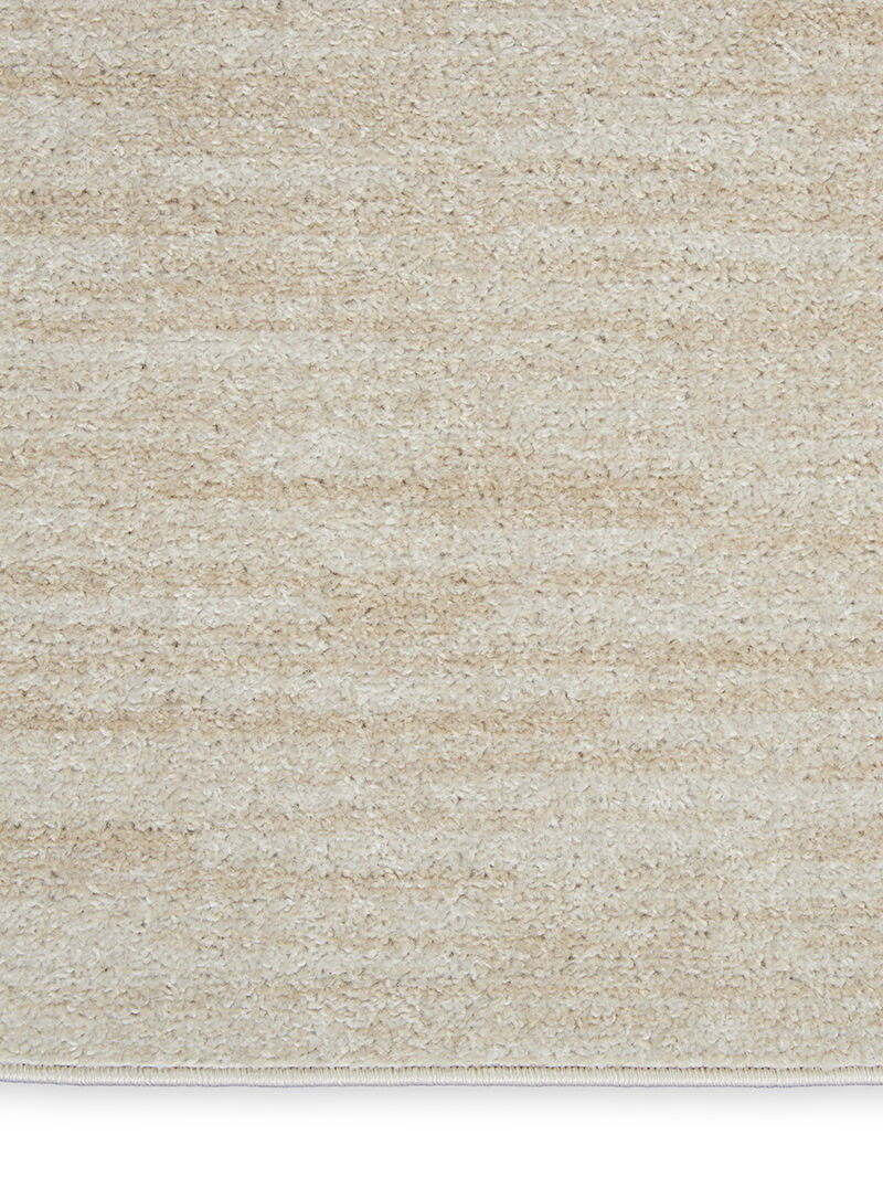 Nourison Essentials NRE01 Ivory/Beige 2'2" x 12' Rug image number 4